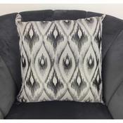 Grey Peacock Design Cushion Cover 44cm image