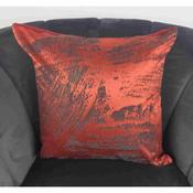 Terracotta with Grey Splash Cushion Cover 44cm image