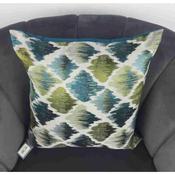 Green and Blue Diamond Cushion Cover 44cm image