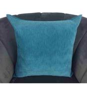 Teal Wave Design Cushion Cover 44cm image
