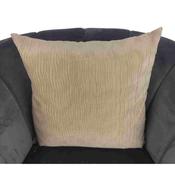 Beige Wave Design Cushion Cover 44cm image
