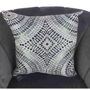 Blue and Grey Diamond Cushion Cover 56cm image
