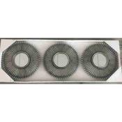 Gabriel Set of 3 Silver Mirrors image