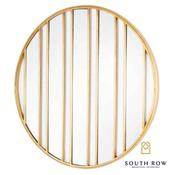 Harriet Stripes Wall Mirror Gold image