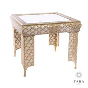 Casablanca Gold Metal Side Table image