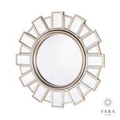 Gemma Round Champagne Mirror 90cm (51x51cm) image