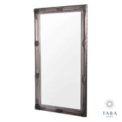 Elise Leaner Large Silver Satin Finish Mirror image