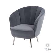 Kendall Charcoal Grey Accent Chair image