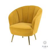 Kendall Mustard Yellow Accent Chair image