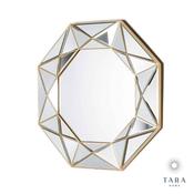 Prism Gold Geo Mirror image