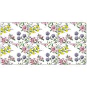 Pimpernel Stafford Blooms Six Placemats &amp; Coasters image