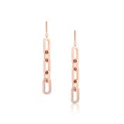 Romi Rose Gold Chain Earrings image