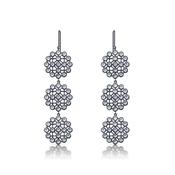 Romi Gun Metal Net Earrings image