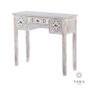 Jessie Antique White Console Table image