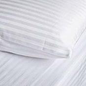 Dorma Pair of Satin Stripe Pillowcases image