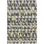 Nova Rug 120x170cm Flag Yellow/Grey Design image