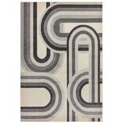 Nova Retro Grey Rug 120 x 170cm image