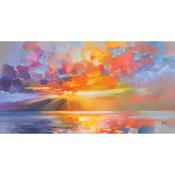 Scott Naismith Arran Equinox Canvas Art 60x120cm image