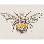 H Ahpornsiri Buttercup Bumblebee Canvas 40x50cm image