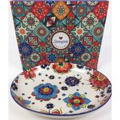 Slaneyside Pottery Marrakesh Oval Platter White image