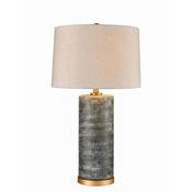 Jerez Table Lamp Ceramic Matt Blue H29.5in image
