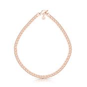 Romi Rose Gold Curb Chain Necklace image