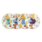 Butterfly Biscuit Plates Set of 4 image