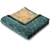 Biederlack Cubes Blanket Cotton 150x200cm image