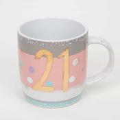 Bellini 21st Birthday Mug image