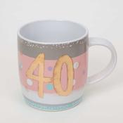 Bellini 40th Birthday Mug image