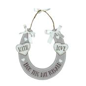 Love Story – With Love – Horse Shoe Plaque image
