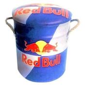 Red Bull Metal Stool Small 27x32cm