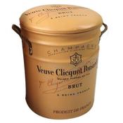 Champagne Metal Stool Small 27x32cm image
