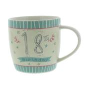 Love Life Ceramic Mug 18th Birthday image