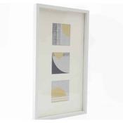Triple Abstract Frame 45x25cm image