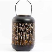 Natural Interiors Bamboo Cut Out Lantern 19x31cm image
