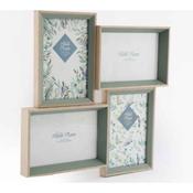 Olive Grove Frame – Four 4×6 Photos – 31x31cm image