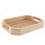 Batik Wooden Tray 34 x 24cm image
