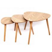 Set of 3 Oval Nest Of Tables image