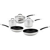 Meyer Stainless Steel 5 Piece Saucepan Set