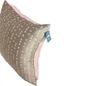 Beige and Pink Cushion Cover 44x44cm image