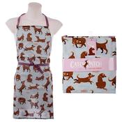Poly Cotton Apron Catch Patch Dog Design image