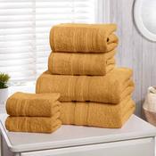 Camden Ochre 6 Piece Towel Set image