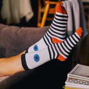 Eye Socks Blue image