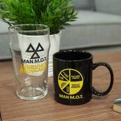 Ministry of Humour Mug and Beer Glass Man image