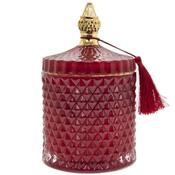 Red Cinnamon Candle Jar Large image