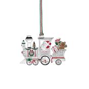 Santa in Train Hanging Decoration image
