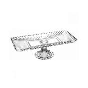 Beaufort Footed Plate by Killarney Crystal image