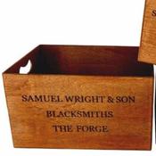 Wooden Rustic Crate Large image