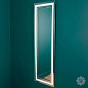 Freya Dressing Mirror Bevelled White 140x45cm image